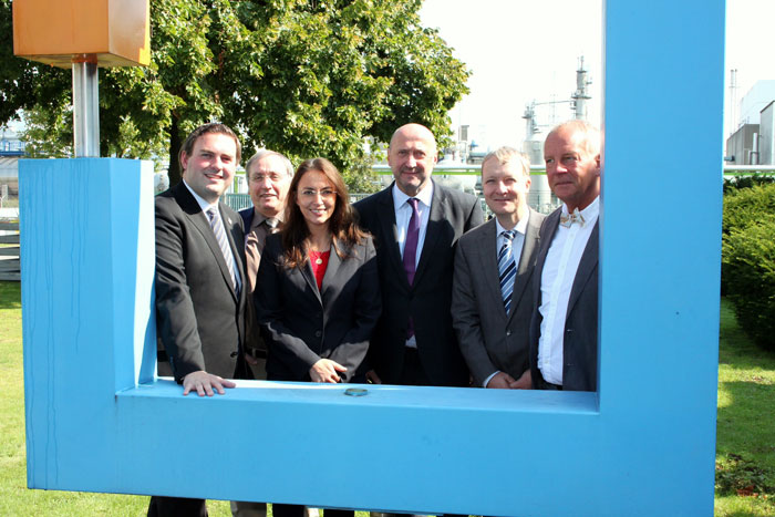 Yasmin Fahimi besucht den Chempark auf Einladung der SPD-Dormagen